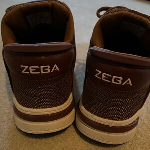 ZEBA Leather Sneakers (w/Socks)
